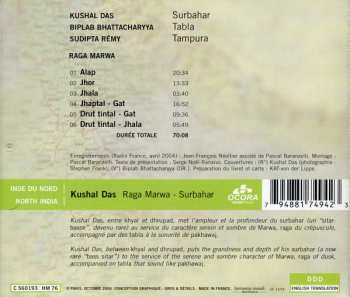 CD Kushal Das: Raga Marwa - Surbahar 559973