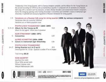 CD Kuss Quartett: Thème Russe 349285