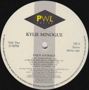 LP Kylie Minogue: Enjoy Yourself 629453