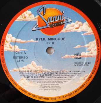 LP Kylie Minogue: Kylie 624697