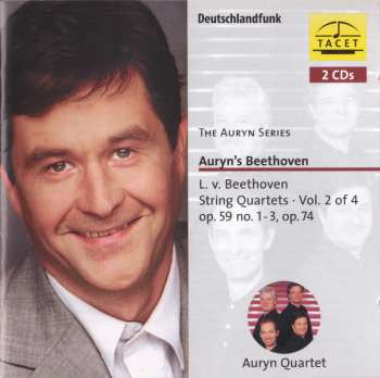 Album Ludwig van Beethoven: Auryn's Beethoven (String Quartets ∙ Vol. 2 Of 4 Op. 59 No. 1 – 3, Op. 74)