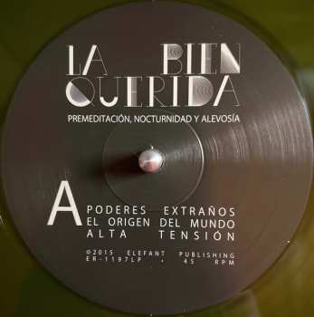 2LP La Bien Querida: Premeditación, Nocturnidad Y Alevosía CLR | LTD 590501