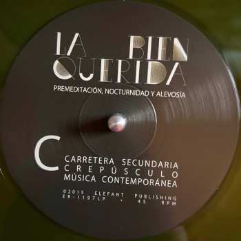 2LP La Bien Querida: Premeditación, Nocturnidad Y Alevosía CLR | LTD 590501