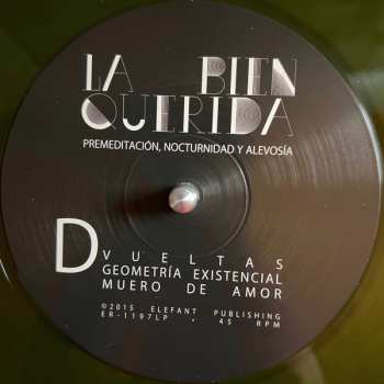 2LP La Bien Querida: Premeditación, Nocturnidad Y Alevosía CLR | LTD 590501