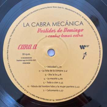 LP/CD La Cabra Mecánica: Vestidos De Domingo + Cuatro Temas Extras 606941