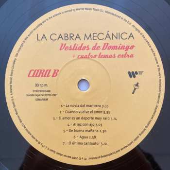 LP/CD La Cabra Mecánica: Vestidos De Domingo + Cuatro Temas Extras 606941