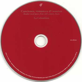 CD La Colombina: Canciones, Romances & Sonetos (Secular Vocal Music From 16th-Century Spain) 120800