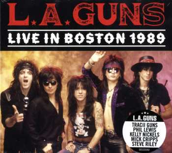 CD L.A. Guns: Live In Boston 1989 550164