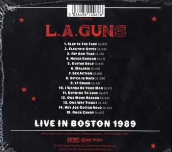 CD L.A. Guns: Live In Boston 1989 550164