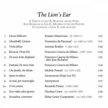 CD Corina Marti: The Lion's Ear 356809