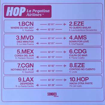 LP La Pegatina: Hop - Hacia Otra Parte CLR 565982