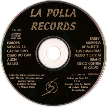 CD La Polla Records: Negro 613280