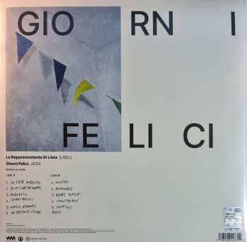 LP La Rappresentante di Lista: Giorni Felici 652381