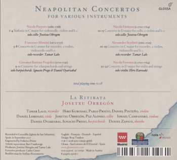 CD La Ritirata: Neapolitan Concertos For Various Instruments 451460