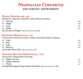 CD La Ritirata: Neapolitan Concertos For Various Instruments 451460