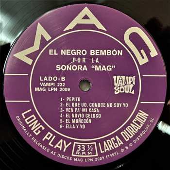 LP La Sonora Mag: El Negro Bembon 561792