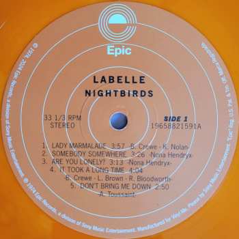 LP LaBelle: Nightbirds CLR 653307