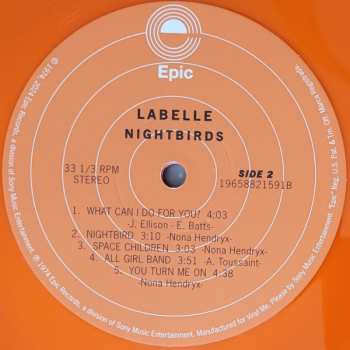 LP LaBelle: Nightbirds CLR 653307