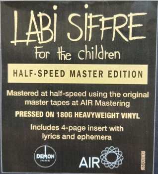 LP Labi Siffre: For The Children 605330