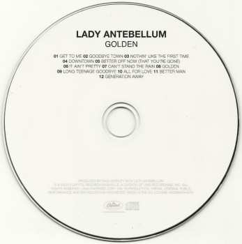 CD Lady Antebellum: Golden 648929