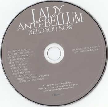 CD Lady Antebellum: Need You Now 586045