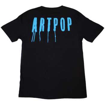 Merch Lady Gaga: Lady Gaga Unisex T-shirt: Artpop Goggles (back Print) (small) S