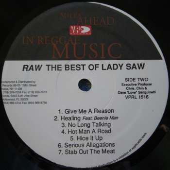 LP Lady Saw: Raw - The Best Of Lady Saw 568492