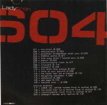 CD Ladytron: 604 610191