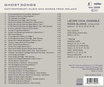 CD Laetare Vocal Ensemble: Ghost Songs: Contemporary Music And Words From Ireland 116479