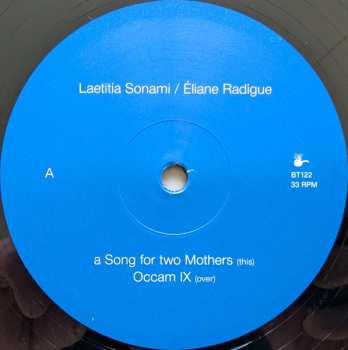 LP Laetitia Sonami: A Song For Two Mothers / Occam IX LTD 635766