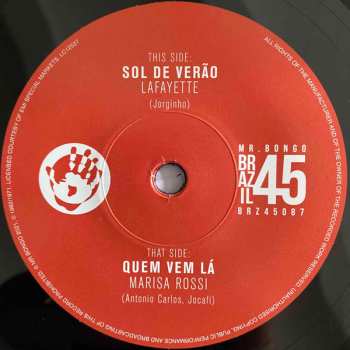 Album Lafayette: Sol De Verão / Quem Vem Lá