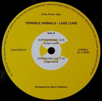 2LP Larry Grenadier: Terrible Animals 562573