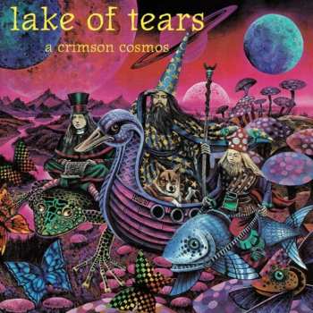 LP Lake Of Tears: A Crimson Cosmos (sunburst Effect Blue & Violet) 624098