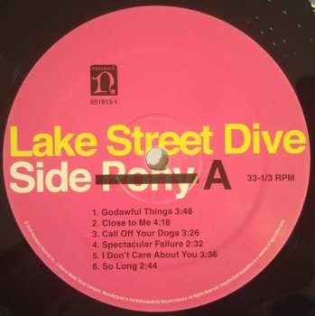 LP Lake Street Dive: Side Pony 469760