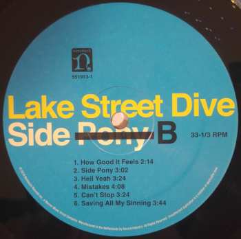 LP Lake Street Dive: Side Pony 469760