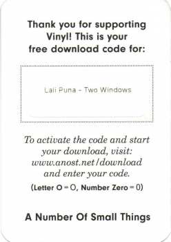 LP Lali Puna: Two Windows 64343