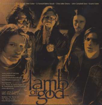 CD Lamb Of God: New American Gospel 422225