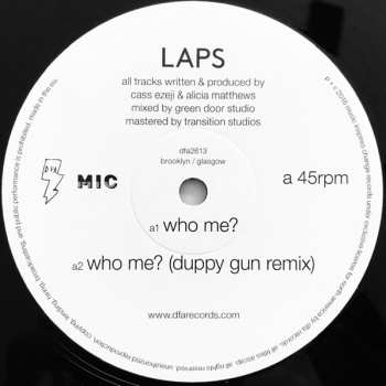 LP LAPS: Who Me? (Remixes) 597240