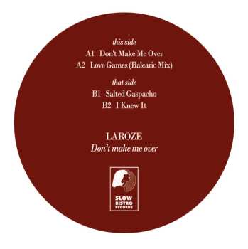 LP Laroze: Don't Make Me Over LTD 606142