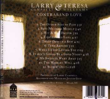 CD Larry Campbell & Teresa Williams: Contraband Love 656793