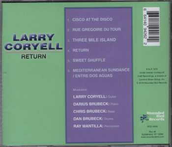 CD Larry Coryell: Return 586026