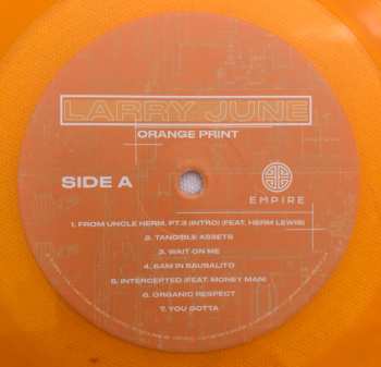 LP Larry June: Orange Print CLR 545714