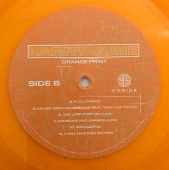 LP Larry June: Orange Print CLR 545714