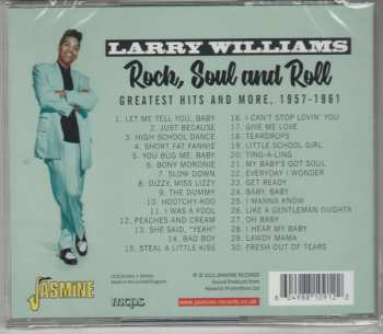 CD Larry Williams: Rock, Soul & Roll - Greatest Hits And More 1957-1961 599701