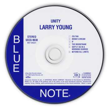 CD Larry Young: Unity LTD 636114