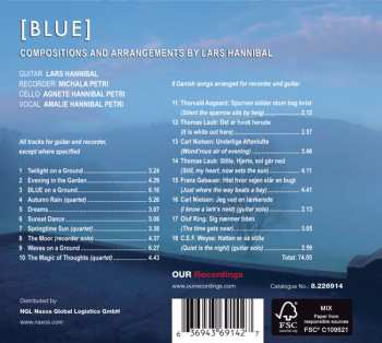 CD Michala Petri: [Blue] (Compositions And Arrangements By Lars Hannibal) 647991