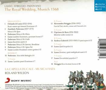 CD Alessandro Striggio: The Royal Wedding, Munich 1568 656901