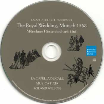 CD Alessandro Striggio: The Royal Wedding, Munich 1568 656901