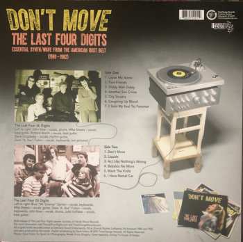 LP/CD Last Four Digits: Don't Move LTD | CLR 182386