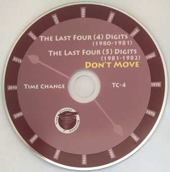 CD Last Four Digits: Don't Move - Essential Synth/Wave From The American Rust Belt (1980-1982) 505595